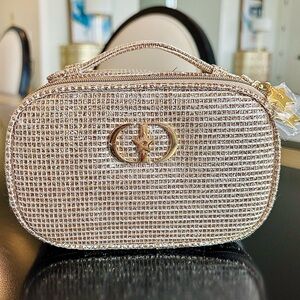 Dior Gold Cosmetic Bag